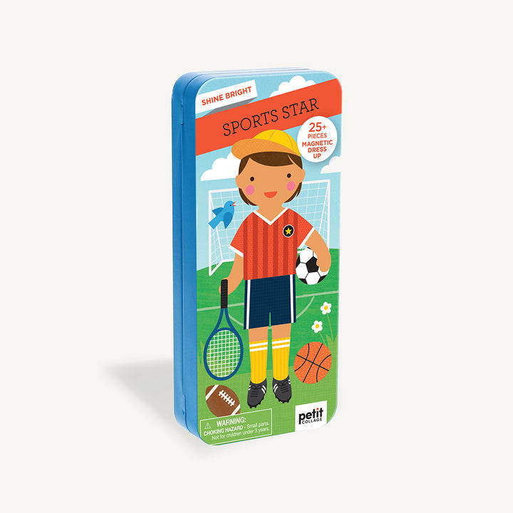 Petit Collage - Magnetic Dress-Up - Sports Star
