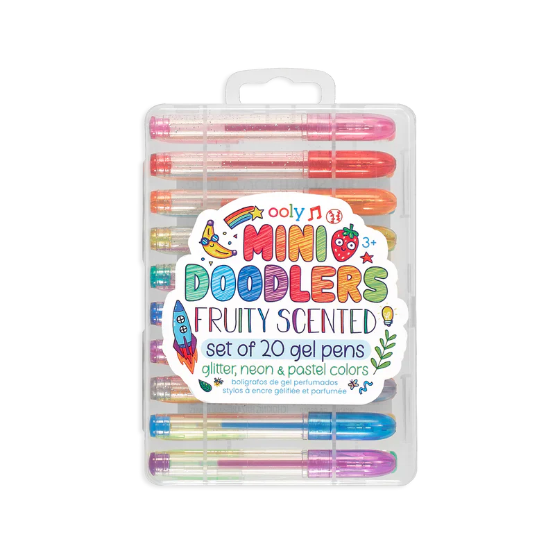 Ooly - Mini Doodlers Fruity Scented Gel Pens