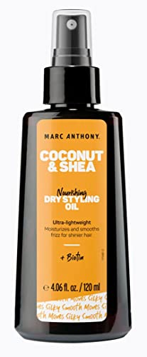 Marc Anthony Coconut Oil Dry Styling Oil 4.05oz Pump (2 Pack)