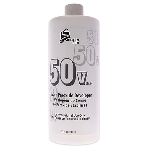 Super Star 50 Volume Cream Peroxide Developer by Marianna for Unisex - 32 oz Cream
