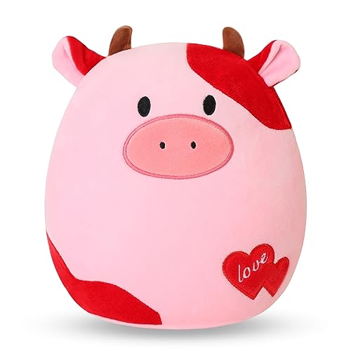 Soft Pillow Plushies Kawaii Cow - 10 inch
