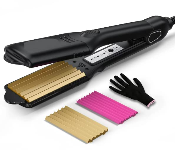 Hair Crimper | for Crimped (Black)