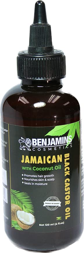 Benjamins Cosmetics Jamaican Black Castor Oil with Coconut Oil