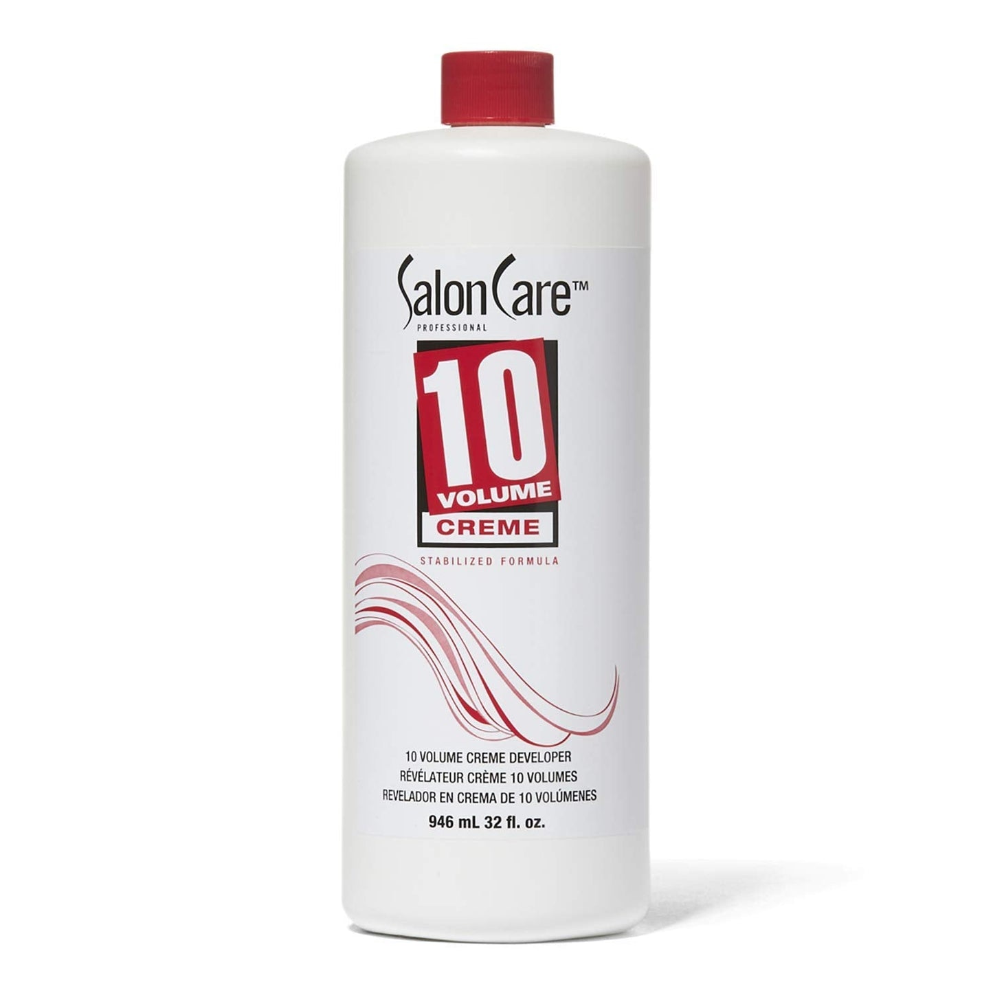 Salon Care 10 Volume Creme Developer, Gentle Lift Formula, 32 oz.