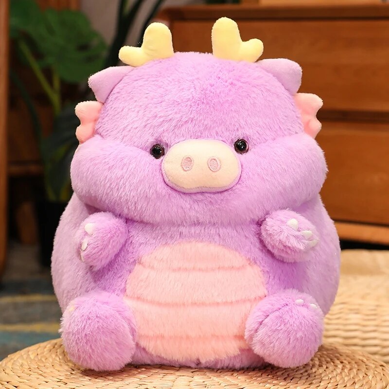 Kawaii Pig & Dinosaur Plush Toy Stuffed Soft Animal Doll Throw Pillow Cushion Funny Birthday Xmas Gift for Friends ShopOnlyDeal
