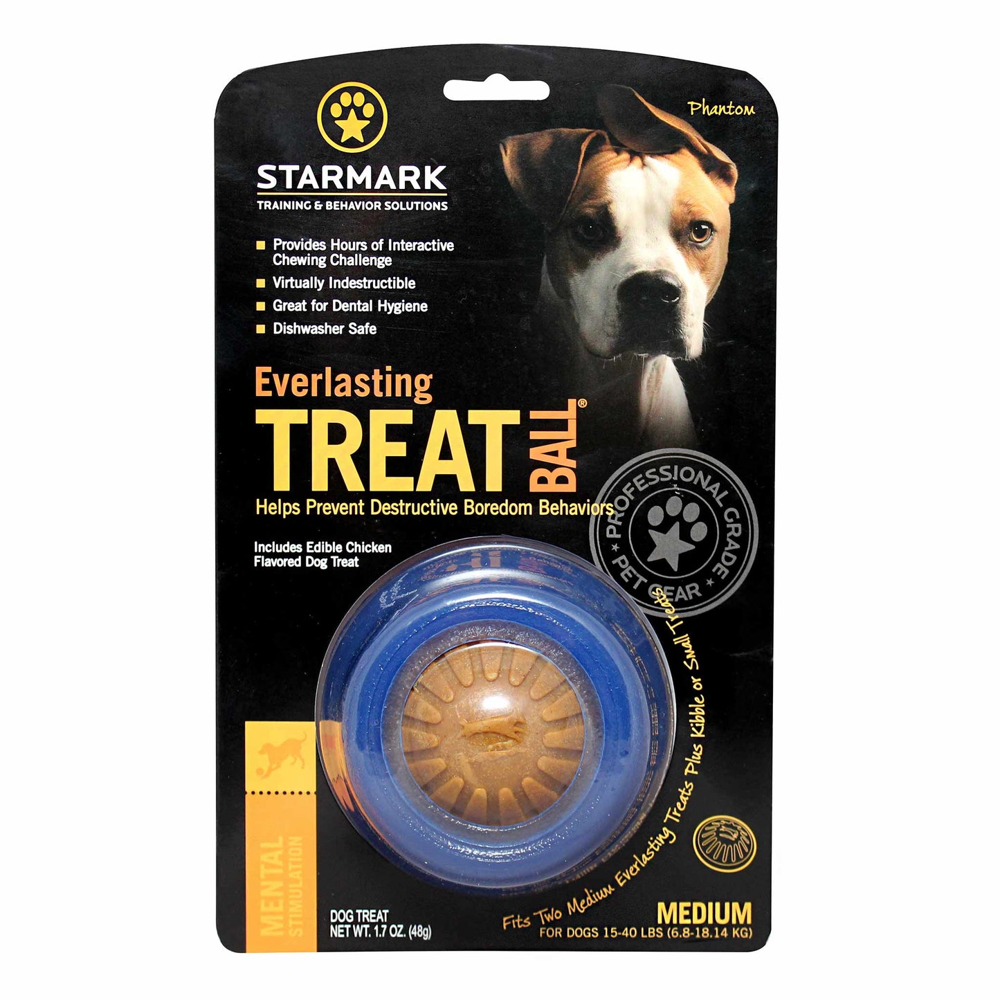 Starmark Everlasting Treat Ball Dog Toy Medium