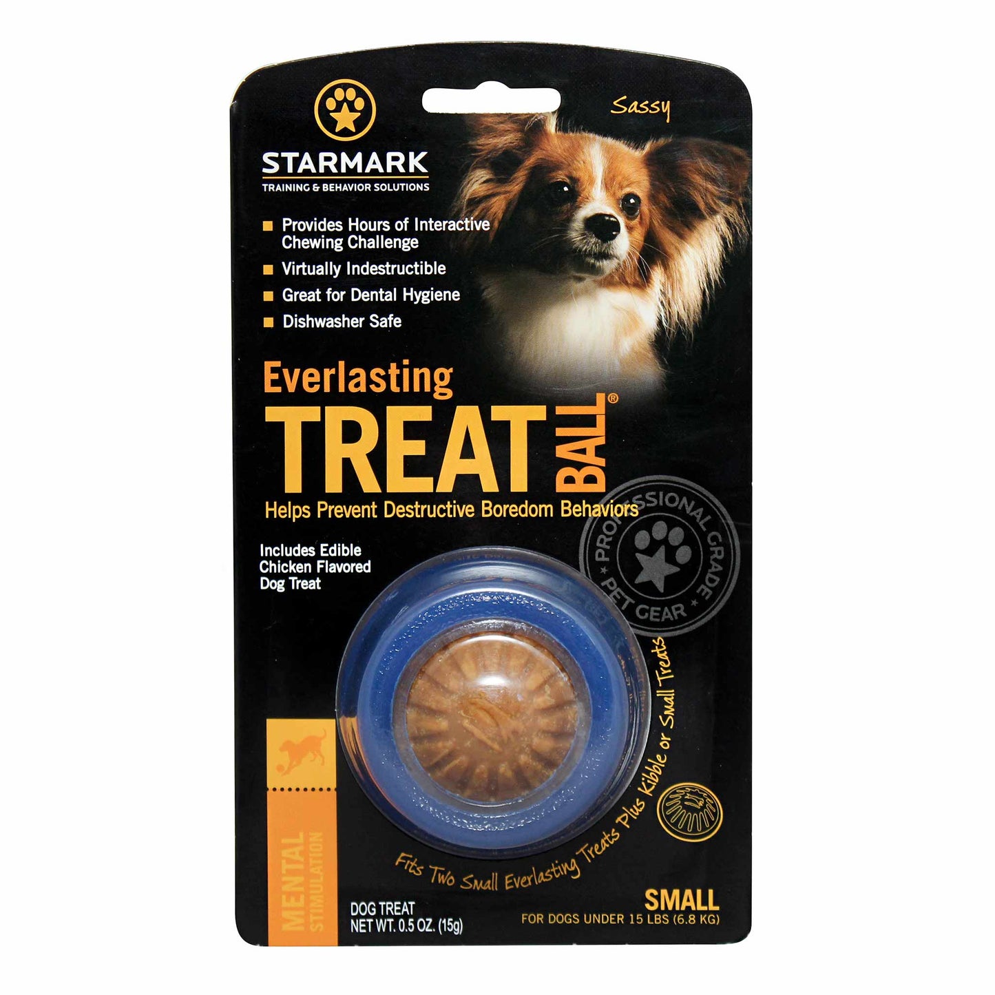 Starmark Everlasting Treat Ball Dog Toy Small