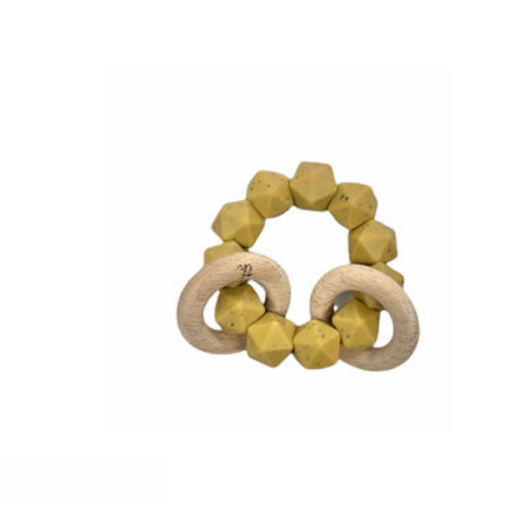 Teether/Rattle-Oak Bull