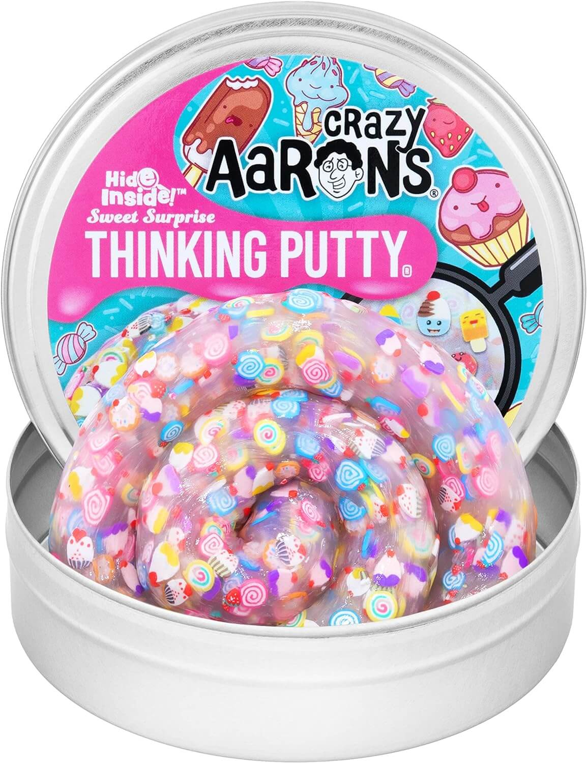 Crazy Aaron's Hide Inside Sweet Surprise Thinking Putty