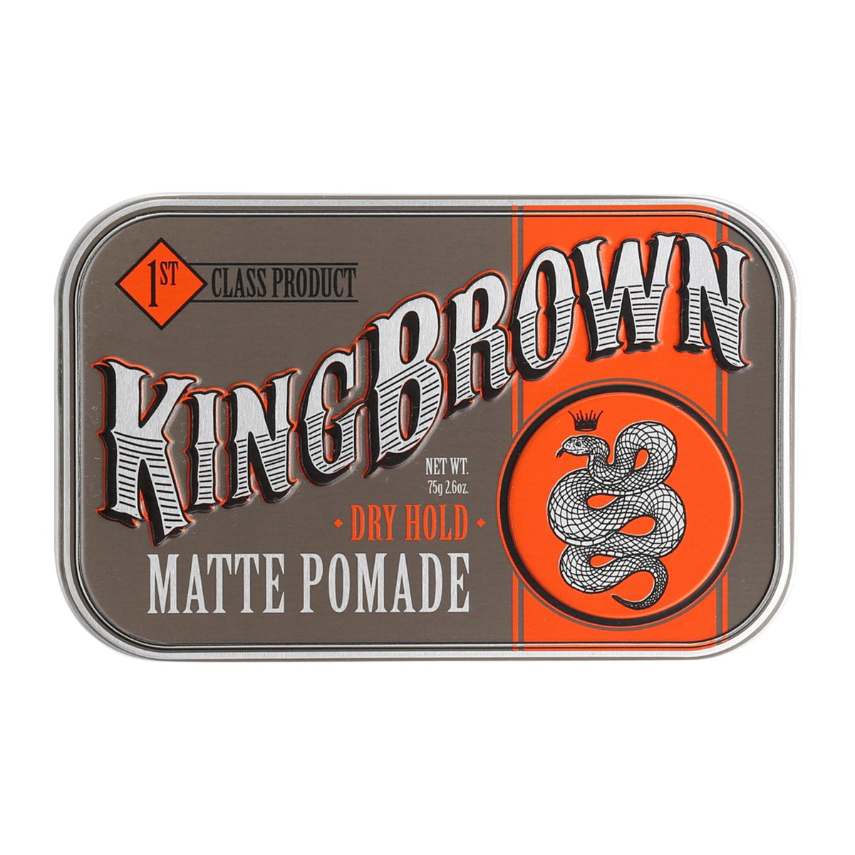 King Brown Matte Pomade, 75g