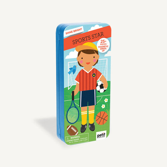 Petit Collage - Magnetic Dress-Up - Sports Star