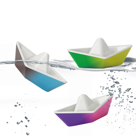 Origami Color Changing Boats