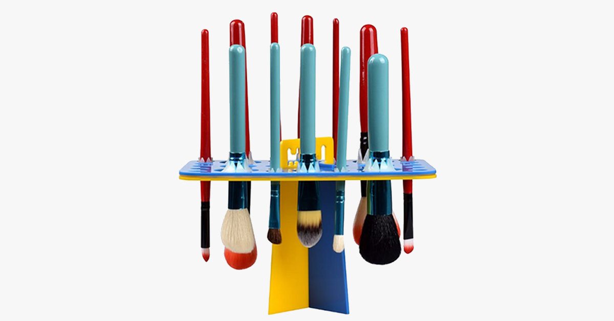 Brush Drying Organizer – Professionally Dry Up Your Makeup Brushes