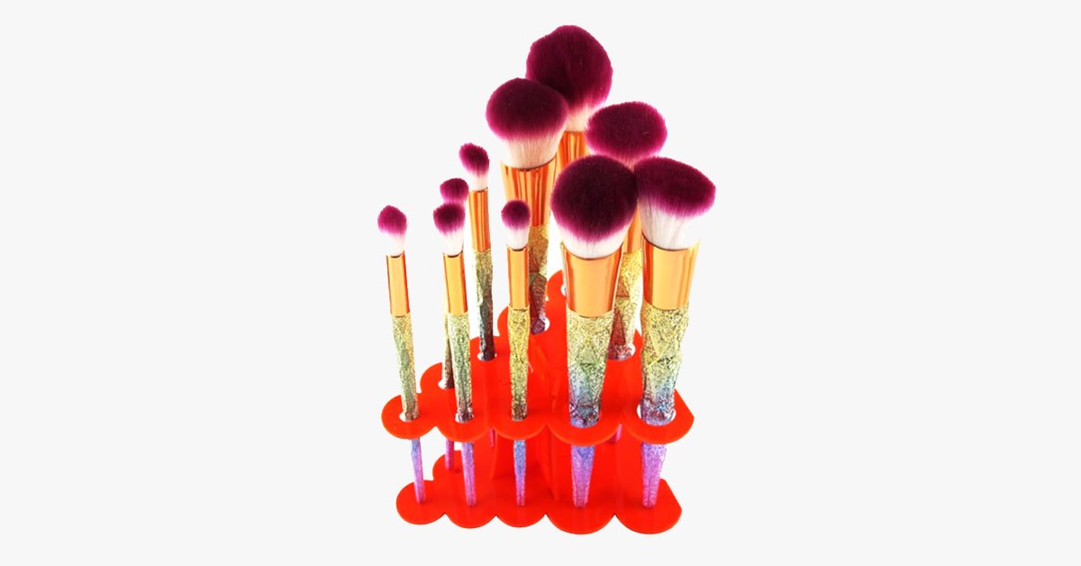 Tree Cluster Makeup Brush Holder