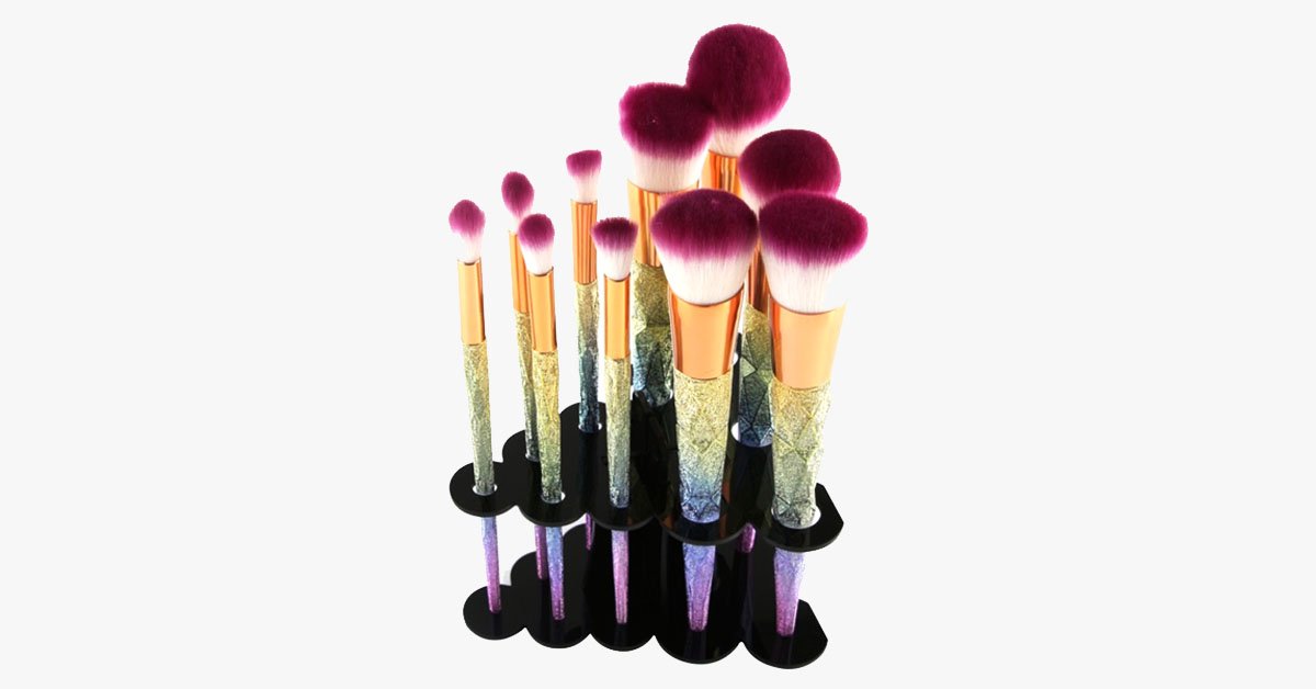 Tree Cluster Makeup Brush Holder