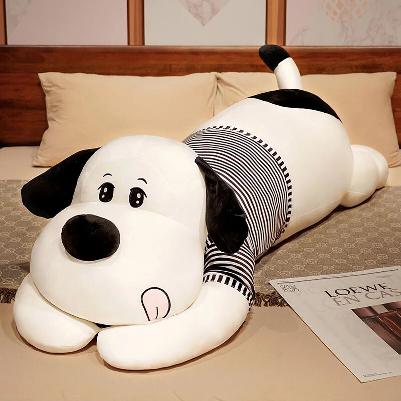 Giant Plush Toy Sleeping Dog Stuffed Puppy Dog 1pc 60/90/110CM Soft Animal Toy Soft Pillow Baby Girls Birthday Gift ShopOnlyDeal