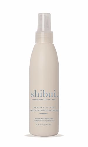 SHIBUI Clean Beauty Peptide Polish Anti Humidity Treatment - Enhances and Helps Protect Color and Softness for up to 3 washes - for All Hair Types, 6.5 FL Oz