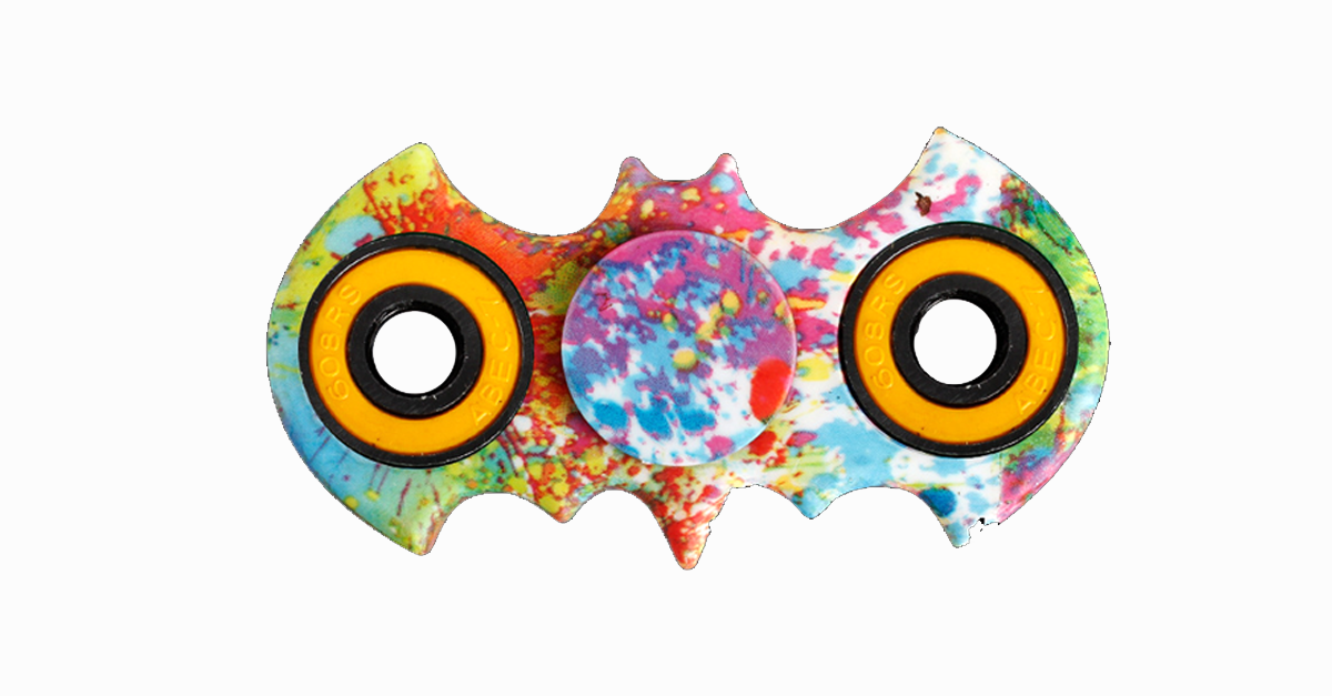 Bat Tri-Spinner Fidget Toy