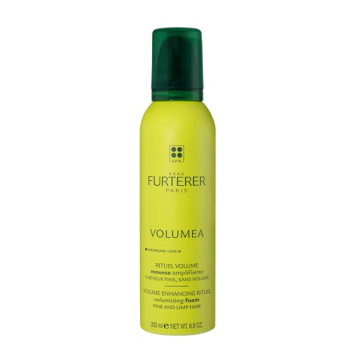 Rene Furterer VOLUMEA Volumizing Foam - For Fine, Limp Hair - Lightweight - Thickening & Long-Lasting Volume - 6.8 fl. oz.