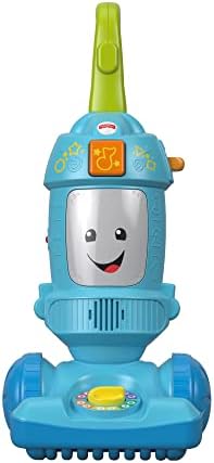 Fisher-Price Laugh & Learn Toddler Toy Light-Up Learning Vacuum Musical Push Along For Pretend Play Ages 1+ Years
