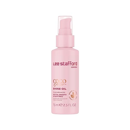 Lee Stafford Coco Loco & Agave Shine Coconut Essence Oil Vegan for Dry Damaged Hair