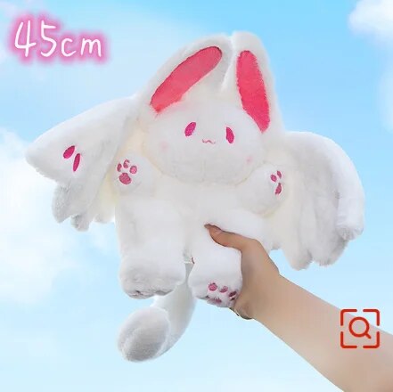 32cm Big Bat Plush Toy manta Cute Rabbit Doll Kawaii Animal Creative Plushie Cartoon Stuffed Toys Soft Kids Toys Girl 2023 New Shop1102839806 Store
