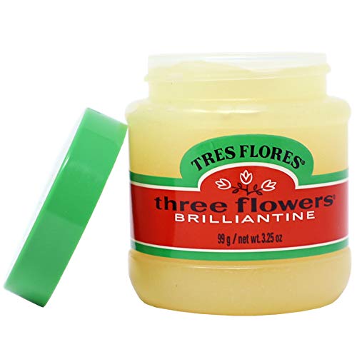 Three Flowers Three Flowers Brilliantine 2-pack Of 3.25 Oz Solid, 2 count (Pack of 6)