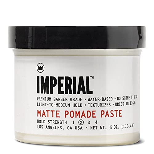 IMPERIAL Barber Grade Products Matte Pomade Paste, 5 oz
