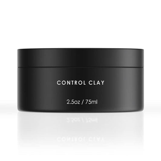 Control Hair Clay for Men by Forte Series | Easy Application | Clay Pomade for Effortless Control, Texture, and All-Day Hold | Soft and Creamy Hair Texturizer, (2.5 Oz)