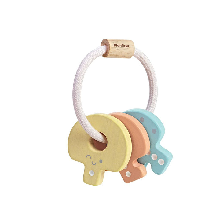 PlanToys - Key Rattle - Pastel