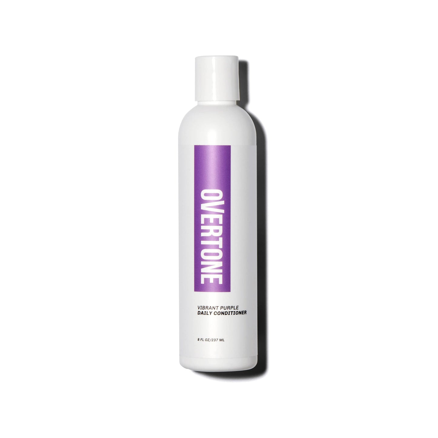 OVERTONE Haircare Daily Conditioner - 8 oz Semi-Permanent Daily Conditioner w/Shea Butter & Coconut Oil - Maintain Existing Shade w/Cruelty-Free Hair Color (Vibrant Purple)