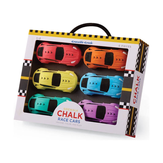 Chalk Race Cars