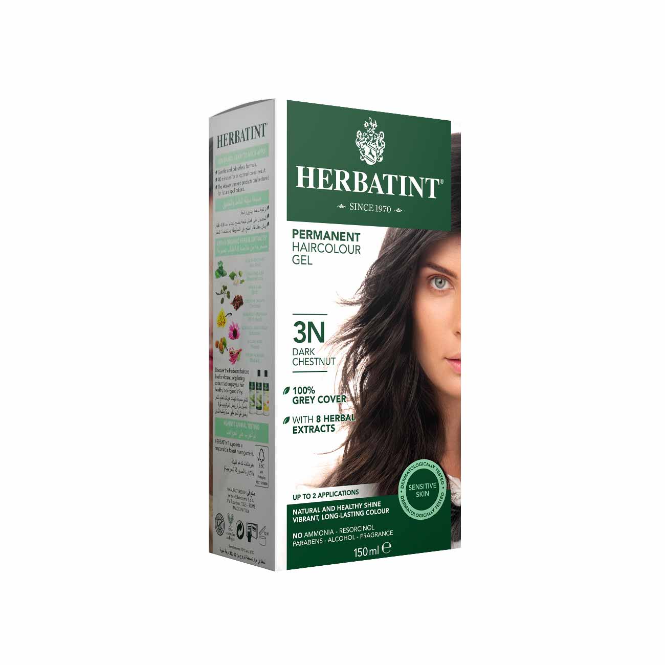 Herbatint Permanent Herbal Hair Color Gel