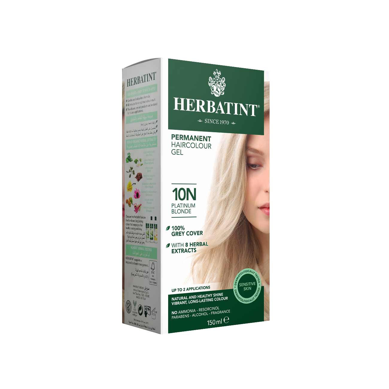 Herbatint Permanent Herbal Hair Color Gel