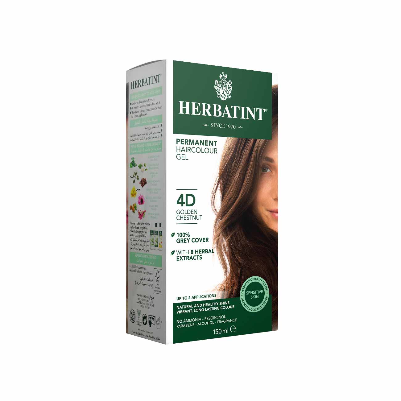 Herbatint Permanent Herbal Hair Color Gel