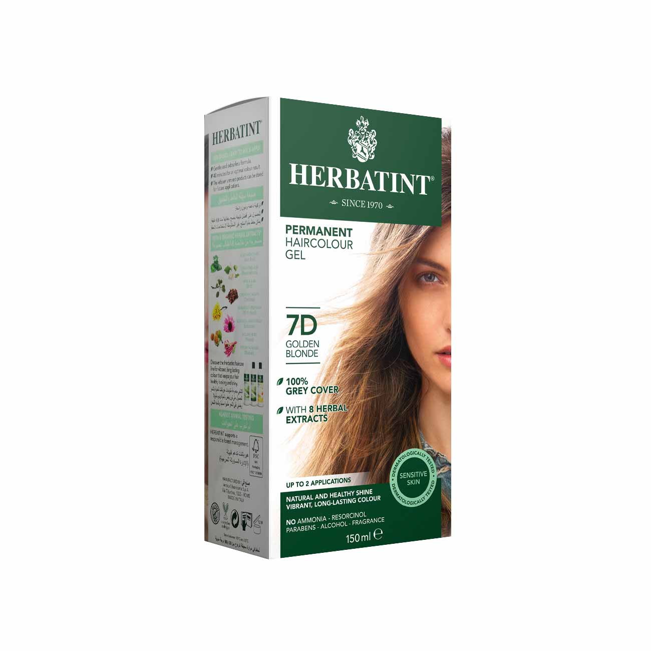 Herbatint Permanent Herbal Hair Color Gel