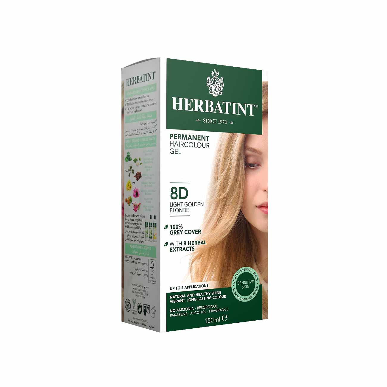 Herbatint Permanent Herbal Hair Color Gel