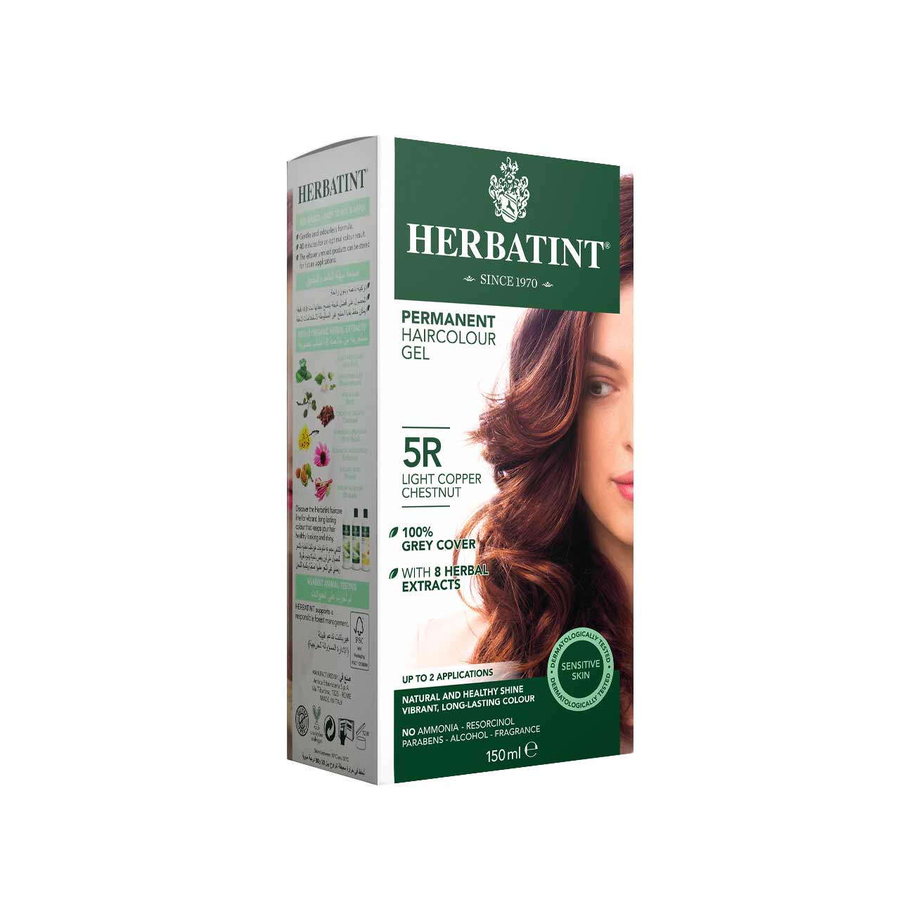 Herbatint Permanent Herbal Hair Color Gel