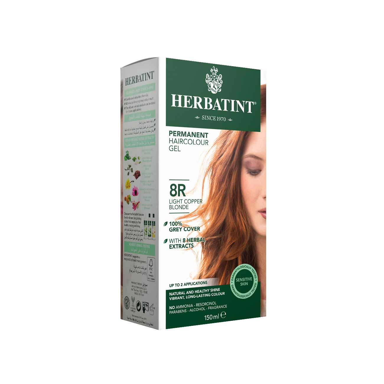 Herbatint Permanent Herbal Hair Color Gel