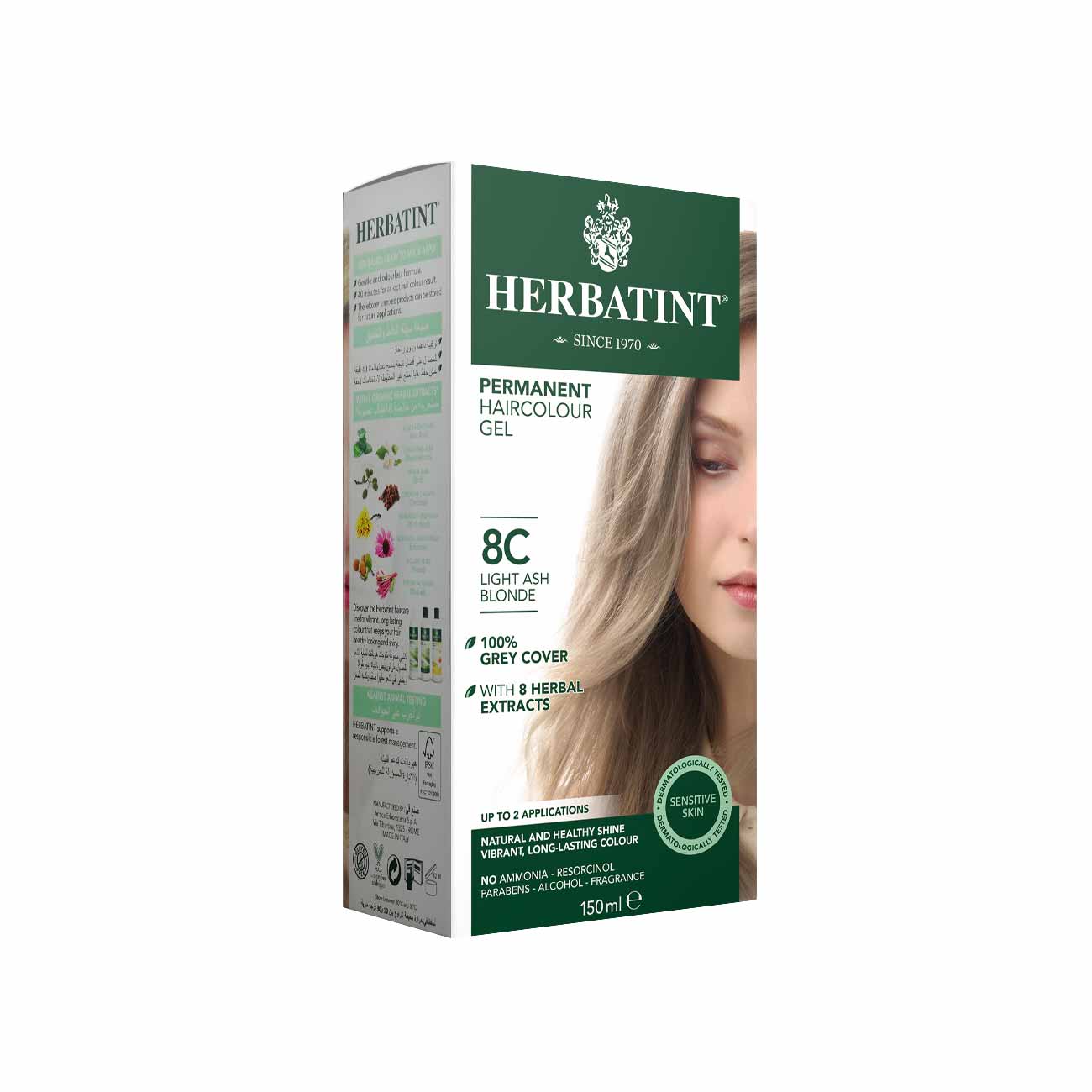 Herbatint Permanent Herbal Hair Color Gel