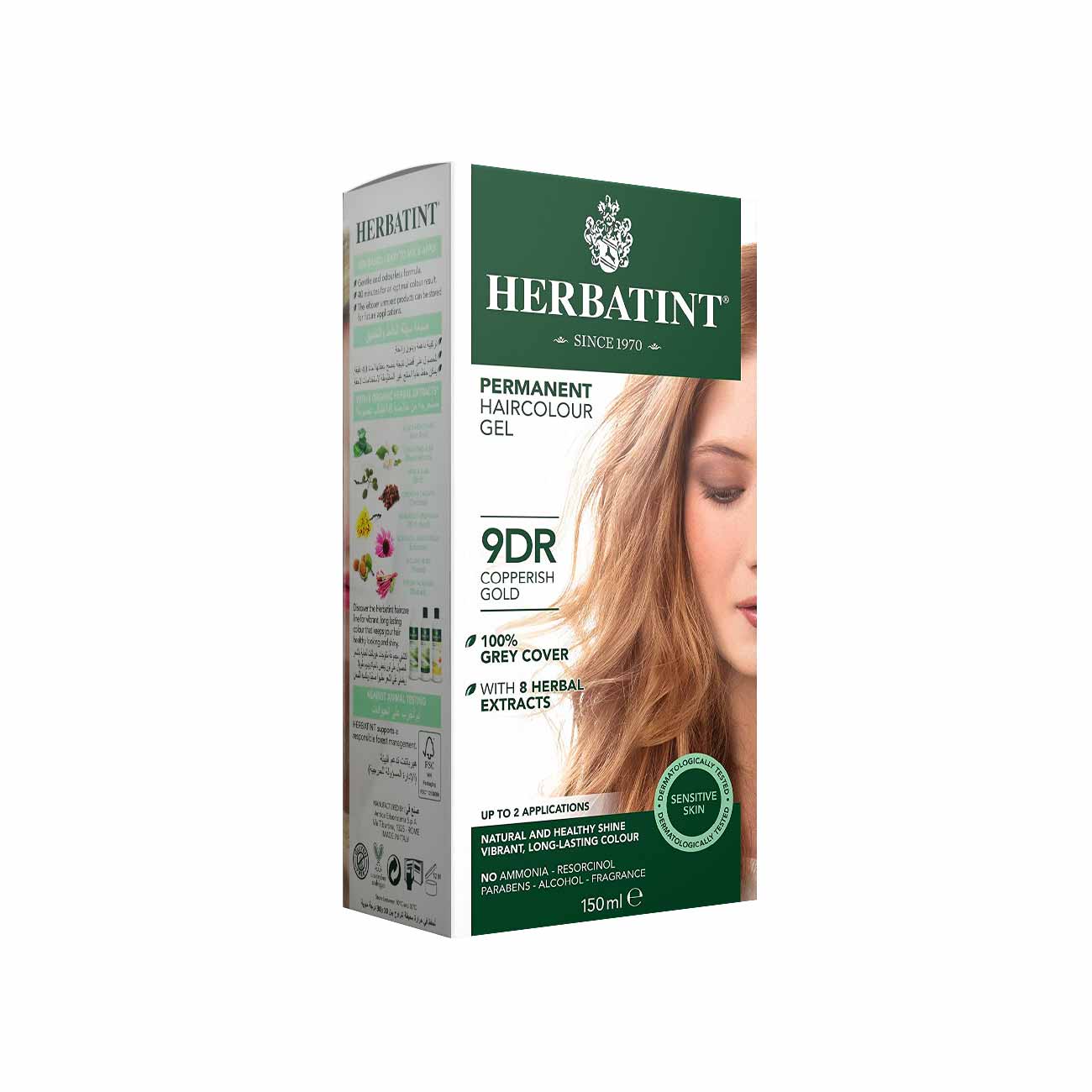 Herbatint Permanent Herbal Hair Color Gel