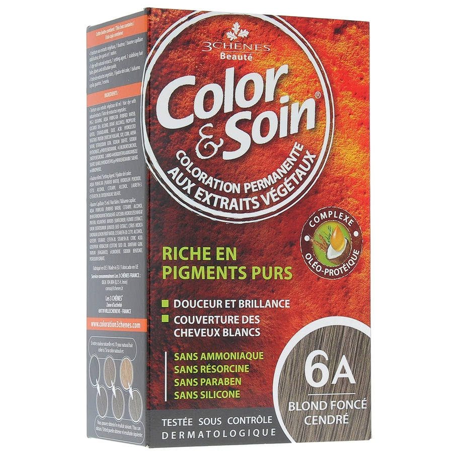 Color & Soin Permanent Hair Coloration with Plant Extracts - 31 Colors