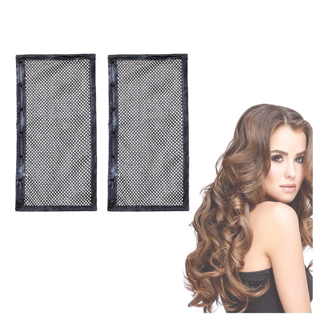 Length N Lock Hair Stretcher, Moonlit ringlets Length N Lock, Length and Lock Hair Stretcher, Length N Lock Hair Stretcher Mesh, Hair Drying Stretcher Tool Durable (Color : 2pcs, Size : 13in)