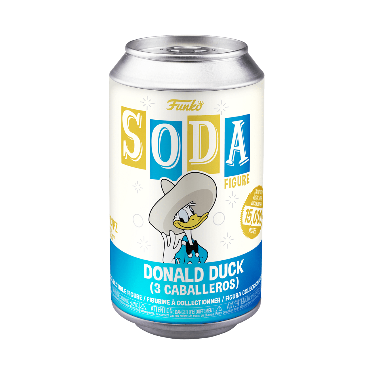 Donald Duck - 3 Caballeros Vinyl Soda