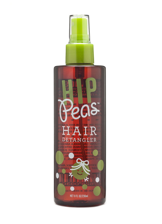 Hip Peas Detangler Leave-In Conditioner Spray For Kids, Wet or Dry Hair, No Tangles, Easy to Brush, Clean Ingredients
