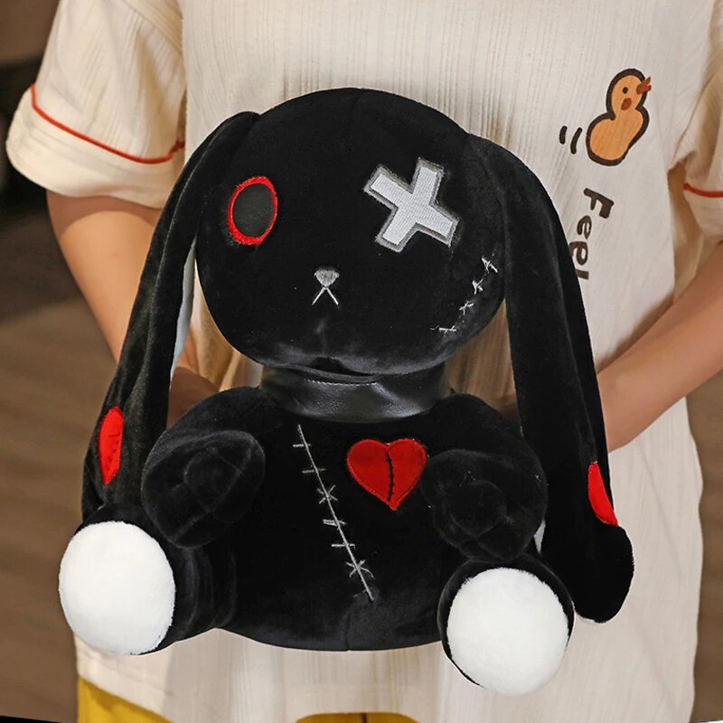 Long Eared Rabbit Bunny Doll Cartoon Animal Shape Plush Toy Stuffed Heart Throw Pillow Boy Girl Stuffed Plush Unhappy Cat Toys ShopOnlyDeal
