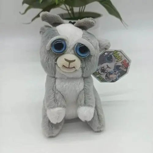 Feisty Pets Funny Face-Changing Soft Toys: Snow Leopard, Unicorn, Bear, Panda - Angry Animal Stuffed Plush Dolls for Children Toys Walk Around Store