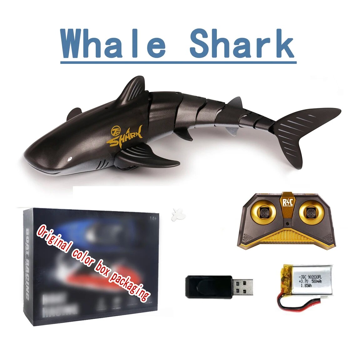 Funny RC Shark Toy Remote Control Animals Robots Bath Tub Pool Electric Toys for Kids Boys Children Cool Stuff Sharks Submarine ShopOnlyDeal