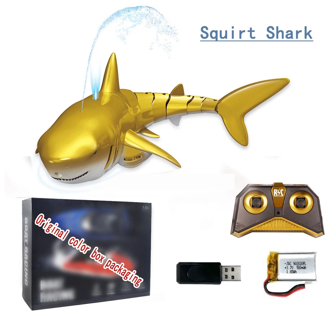 Funny RC Shark Toy Remote Control Animals Robots Bath Tub Pool Electric Toys for Kids Boys Children Cool Stuff Sharks Submarine ShopOnlyDeal