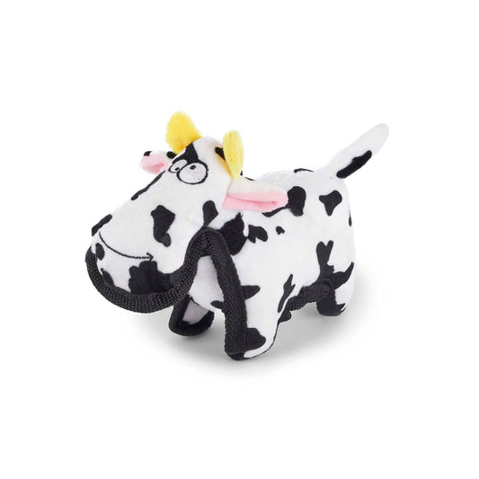 Kazoo Furries Tough Cow Small Dog Toy